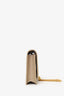 Saint Laurent Taupe Grained Leather Tassel Kate Small Crossbody