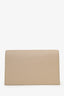 Saint Laurent Taupe Grained Leather Tassel Kate Small Crossbody