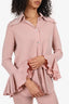 Sleeper Pink Glitter Venera Lurex Lounge Suit Set Size S