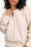Rag & Bone Miramar Trompe L'oeil Cable-Knit Sweater Size S