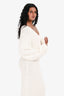 Samsøe Samsøe Ivory Knit Midi Sweater Dress Size S