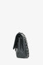Pre-Loved Chanel™ 2009-10 Black Caviar Leather Medium Double Flap