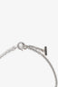 Tiffany & Co. 18K White Gold Diamond Smile Bracelet