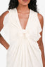 3.1 Phillip Lim Cream Bow Detail Midi Dress Size 2