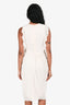 3.1 Phillip Lim Cream Bow Detail Midi Dress Size 2