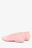 Bottega Veneta Pink Fuzzy Pointed Flats Size 36