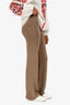 Vince Brown Knit Open Knit Pants Size XS