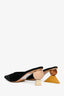 Jacquemus Black Asymmetrical Shape Heels Size 37