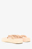 Vince Tan Braided Thong Platform Flip Flops Size 37
