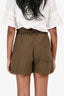 3.1 Phillip Lim Army Green Belted Shorts Size 0