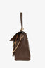 Chloe Brown Leather 'Faye' Shoulder Bag with Strap