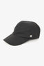 Toteme Black Nylon Baseball Cap