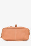 Celine Vintage Brown Leather White Stitching Top Handle Bag