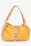 Prada Yellow Leather Shoulder Bag