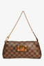 Louis Vuitton 2009 Damier Ebene Eva Pochette with Strap