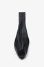 The Row Black Leather Medium Everyday Shoulder Bag