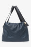 Proenza Schouler Navy Leather Puffy Napa Tote Bag