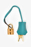 Hermès 2017 Special Order Coral/Teal Bi-Colour Epsom Leather Kelly Sellier 32