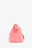 Fendi Pink Shearling 'By The Way' Medium Top Handle with Strap