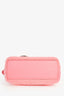 Fendi Pink Shearling 'By The Way' Medium Top Handle with Strap