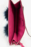 Fendi Fuchsia Monster Feather Crossbody Bag