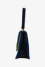 Prada Multicolour Velvet 'Trompe L'oeil Cahier' Top Handle with Strap