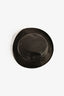 Christian Dior Black Lambskin Leather Fishnet Bucket Hat Size 58