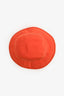 Hermès Orange Cotton Bucket Hat Size 58