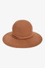 Hermès Brown Rabbit Hair Hat