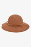 Hermès Brown Rabbit Hair Hat