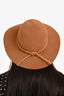 Hermès Brown Rabbit Hair Hat