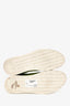 Salvatore Ferragamo Green/White Low Top Sneakers Size 7 Mens