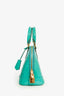Louis Vuitton 2015 Teal Vernis BB Alma Top Handle Bag with Strap