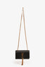 Saint Laurent 2014 Black Leather Kate Tassel Chain Small Crossbody