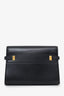 Saint Laurent Black Leather Small Manhattan Bag