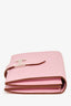 Hermès 2022 Pink Epsom Leather Bearn Cardholder