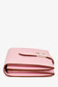 Hermès 2022 Pink Epsom Leather Bearn Cardholder