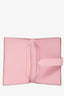 Hermès 2022 Pink Epsom Leather Bearn Cardholder