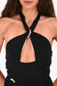 Camila Coelho Black Rhinestone Belted Jumpsuit Size XS