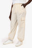 No. 6 Store Cream Cargo Pants Size M
