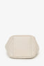 Saint Laurent Light Grey Joy Matelassé Leather Mini Bucket Bag