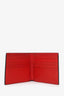 Fendi Black Leather Monster Eye Bifold Wallet
