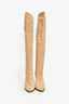 Isabel Marant Tan Suede 'Riria' Over-The-Knee Boots Size 37