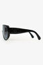 Pre-Loved Chanel™ 2024 Black Oversized CC Aviator Sunglasses