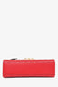 Gucci Red Guccissima Leather Padlock Shoulder Bag