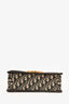 Christian Dior 2023 Navy Leather/Oblique 30 Montaigne Chain Bag