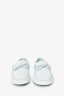 Tod's Light Blue Suede Gommino Bubble Loafers Size 40.5