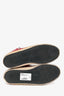 Golden Goose Burgundy Suede Leather Francy Mid Top Sneakers Size 41