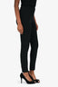 Prada Black Slim Zip Ankle Trousers Size 36