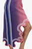 PH5 Pink/Blue Robe Sans Manches Ondulée Lydia Dress Size M